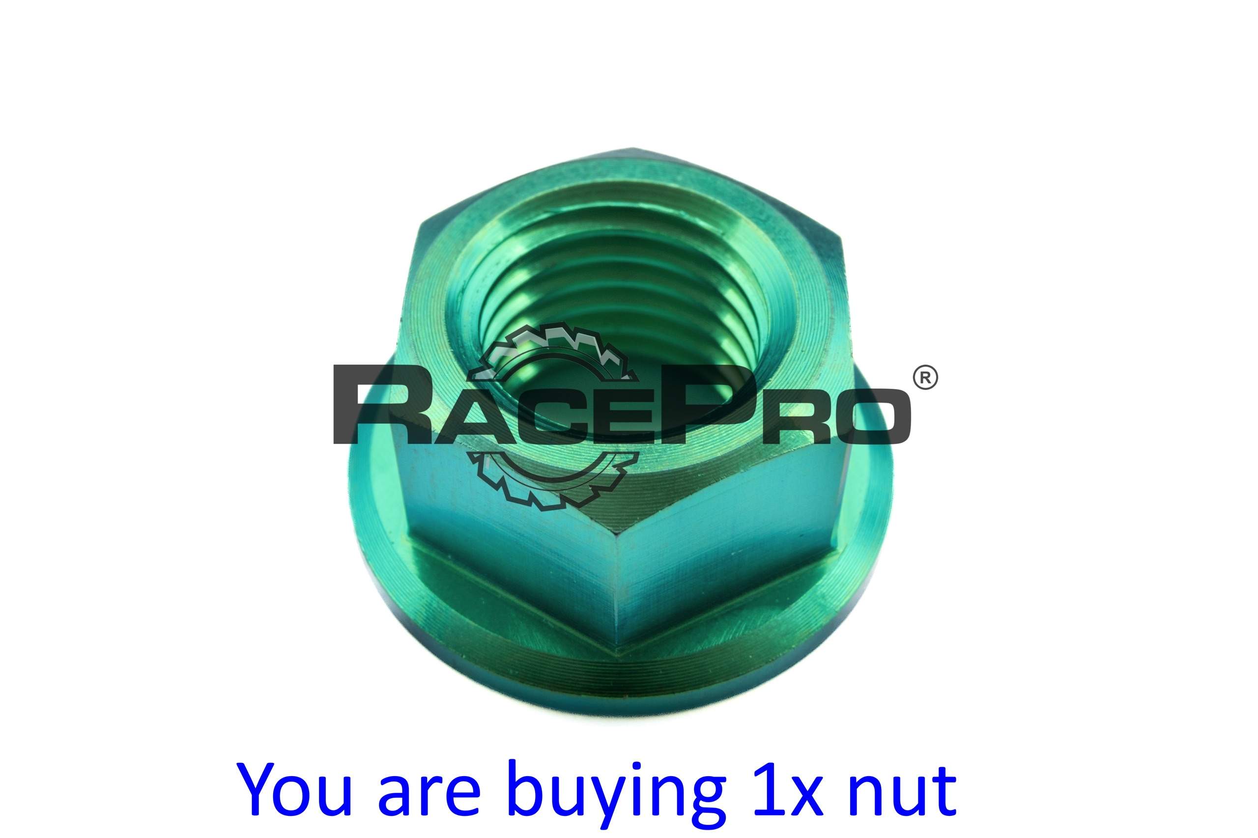 7 Colours - TITANIUM Flanged Sprocket Nut – M8/M10/M12 + 20% off 4 or more - Picture 17 of 36