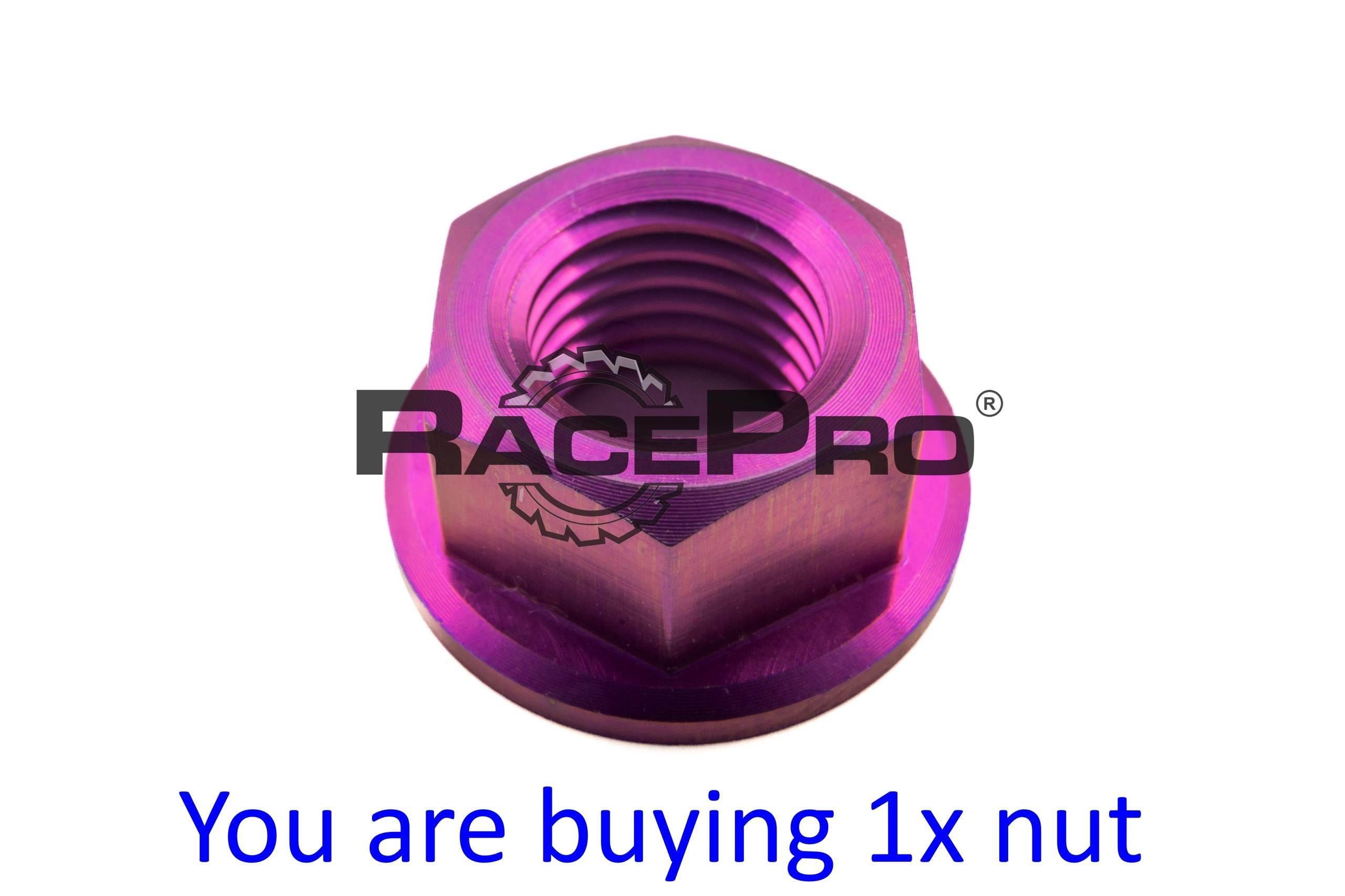 7 Colours - TITANIUM Flanged Sprocket Nut – M8/M10/M12 + 20% off 4 or more - Picture 27 of 36