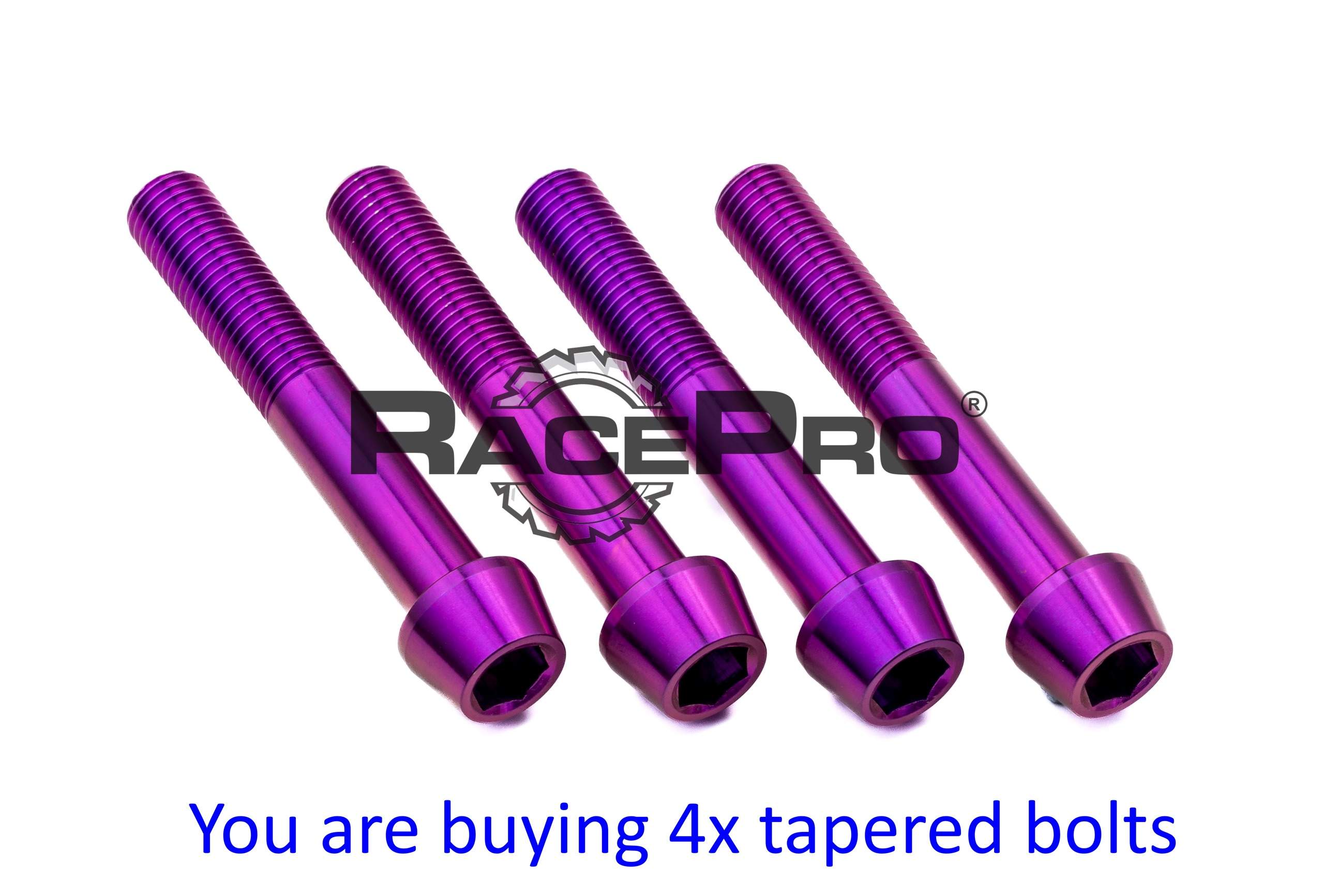 4x Bulloni Pinza Freno Ducati Titanio STREETFIGHTER V4 / V4S (2020 in poi) - Foto 7 di 15